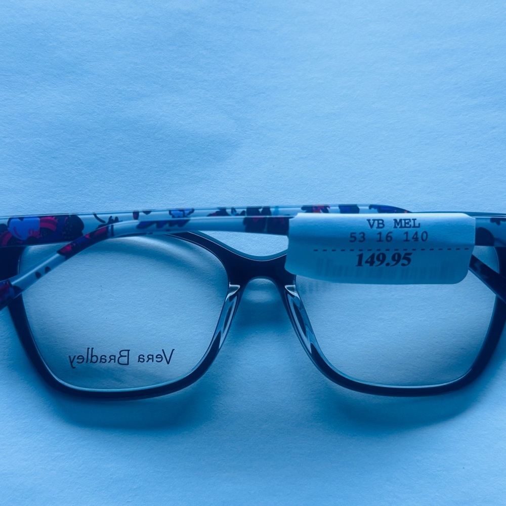 Vera Bradley Black Glasses Mel Frames - Picture 2 of 9